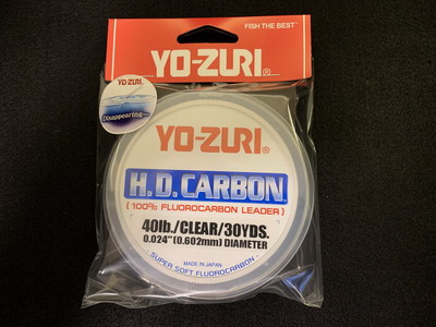 Yo-zuri HD FLUOROCARBON 40 lbs [R892-CL40 (JAPAN)] - $25.99 CAD