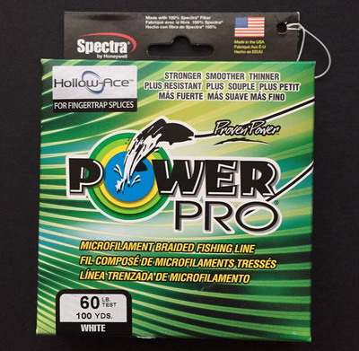 Powerpro Hollow ACE (Splicable) 60 LB-100Y [HollowACE60 (USA)] - $32.99 CAD  : PECHE SUD, Saltwater fishing tackles, jigging lures, reels, rods