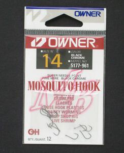 Owner Mosquito hook #14 Owner Mosquito hook #14 [mosquito14 (JAPAN)] :  PECHE SUD, Saltwater fishing tackles, jigging lures, reels, rods