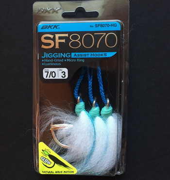 BKK assist hook SF8070-HG #7/0 [sf8070-hg70 (CHINA)] - $14.25 CAD : PECHE  SUD, Saltwater fishing tackles, jigging lures, reels, rods