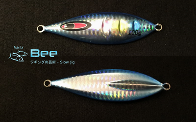 BEE - Slow jigging lure 100 grams - Blue [PS-A159-100-B (CHINA
