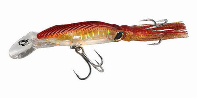 Yo-zuri 3D Squirt 7-1/2 - Gold Red [R1166-CPGR (PHILIPPINES)] - $23.50 CAD  : PECHE SUD, Saltwater fishing tackles, jigging lures, reels, rods