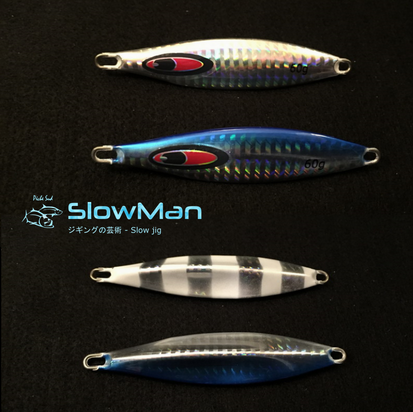 SLOWMAN - Slow pitch jigging lure 60 grams - Silver white [PS-A148