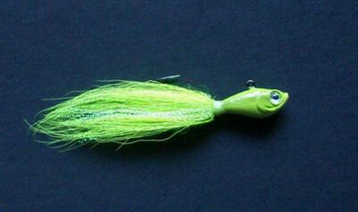 Spro Prime Bucktail Jig - Chartreuse - 1 oz