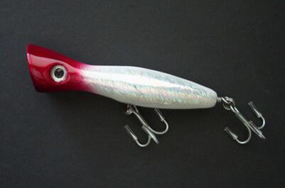 Fishing Popper Sabalo (SBS-Bloody silver) Fishing poppers SABALO - Topwater  lures for Tarpon, cubera, GT, Barracuda, Wahoo, Tuna, snapper : PECHE SUD, Saltwater  fishing tackles, jigging lures, reels, rods
